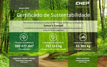 Certificado CHEP