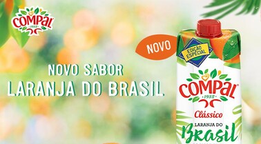 Nova Edição Especial de Compal Clássico Laranja do Brasil