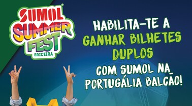 Passatempo | Sumol Summer Fest e Portugália